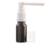 10ML Black Glass Aromatherapy Bottle With Throat Sprayer 18 65