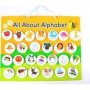 All About Alphabet Magnetic Board