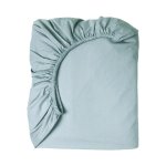Queen Duck Egg Fitted Sheet 144TC
