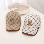 1PC Cartoon Embroidered Bear Baseball Cap For Outdoor Traveling Beach Party Boys And Girls Accessories