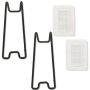 Framefix Pro - 2 Pack Metal Photo Frame Stand Repair Kit With Mounts