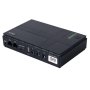 MINI Dc Portable Wifi Router Ups -10400MAH Black