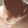 Hip Hop Stainless Steel Snake Chain Necklace - Perfect For Men And Couple