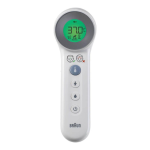 Braun No Touch + Touch With Age Precision The Age-adjustable Fever Guidance Thermometer Suitable For The Whole Family