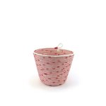 Mia Melange - Medium Planter - Tangerine White & Red - 16CM