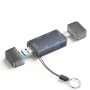 6-IN-1 Sd Card Reader USB Type C Micro Memory Card Reader