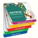 Versatile Air Fryer & Pressure Cooker Magnetic Cheat Sheet - Soft Reusable Kitchen Guide For Rvs & Home Use