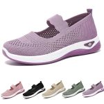 Orthopedic Shoes For Women Wide Width Breathable Walking Comfortable Slip On Non Slip Food Service Lightweight Arch Support Snea