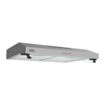 Defy 60CM Cookerhood Stainless Steel DCH60SS