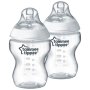 Tommee Tippee Closer To Nature Feeding Bottles 2 X 260ML