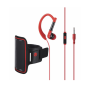 Volkano Haste Series Sports Hook in Earphones with Arm Pouch