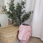 Car Seat Cover Rainbow Dandelion Pink