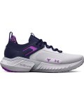 Womens Ua Project Rock 5 Disrupt Training Shoes - White 6