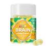 Biyode Pineapple Flavor Dietary Supplement Children's Brain Omega 3+DHA Promotes Brain Development And Cognitive Function 60 Gummies