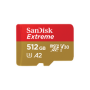 SanDisk Extreme Microsd Uhs I Card 512GB 170MB/S Read 80MB/S Write