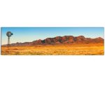 Windmill At Flinders Ranges Art Photography Print Wall Canvas 1500 X 500
