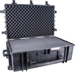Tork Craft PLC1640 Hard Case - 865x565x340mm OD - Black, Foam Lined, Water & Dust Proof