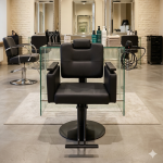 Wood And Steel Professional Salon Styling Chair
