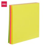 Deli Sticky Notes 76 76MM 4×25 Sheets Bright – EA02002