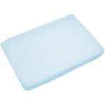 Std Cot Fitted Sheet Blu