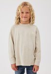Cotton On The Essential Long Sleeve Tee - Rainy Day Wash