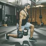 Vinyl Kettlebell 18KG