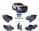 Ford Ranger Nex Gen Double & Single Cab Heavy Duty Moulded Mats Set 2023