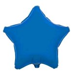 Blue Star Helium Balloon