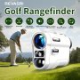 Revasri Golf Rangefinder With Slope And Pin Lock Vibration External Slope Switch For Golf Tournament Legal Rangefinders With Rechargeable Battery 1000YDS Laser Range Finder