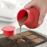 Silicone Chocolate Melter For Microwave Non-stick And Heat-resistant Perfect For Commercial Or Home Use