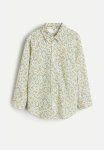 Floral-patterned Poplin Shirt - Green Multi