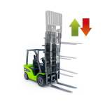 Rc Forklift With App Control Green