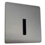 Square Recessed Indoor Step Light Satin