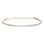 Classic Tennis Bracelet Rose Gold
