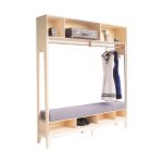 Woodstock Wardrobe - Linen Blend Fabric - Ebony