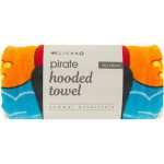Clicks Pirate Hooded Towel 60 X 120CM