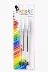 Khoki 3 Ball Point Pens Black