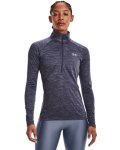 Women's Ua Tech Twist Zip - Tempered Steel XS