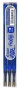 Frixion Point Erasable Pen Refills - 0.5MM Blue 3 Pack