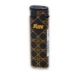 Torch Lighter Gas - Assorted Print - Black & Gold - Assorted Print