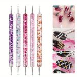Nail Art Dotting Tool Set - 5PC