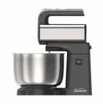Sunbeam - 300W Hand Mixer With Stand & Bowl - Black