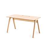 Studio Desk For Home Office - Natural Birch