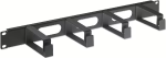 Intellinet 19 Inch 4 Long Rings Cable Management Panel