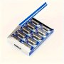 10/20/40/100PCS Men's Double Edge Safety Razor Blades Stainless Steel Professional Barber Tools Precision Shaving Blades