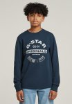 G-star Raw Crew Sweater R Ub-sartho Blue