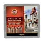 Gioconda 8828 Soft Artist Pastel Pencils Set Of 24
