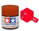 – X-27 Clear Red Acrylic 23ML.