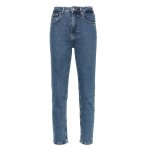 High-rise Slim Cut Jeans -blue multi