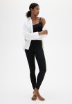 Microfibre Strappy Top - Black